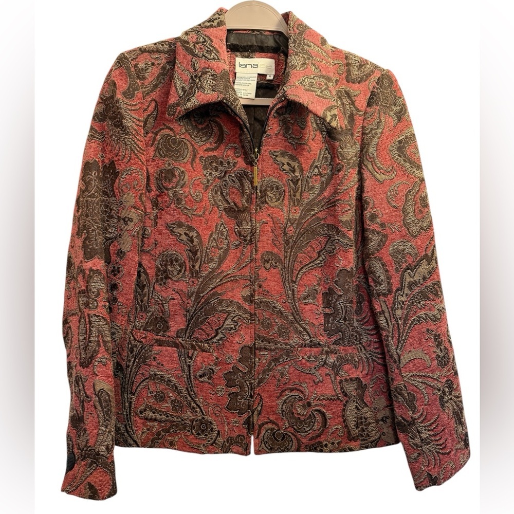 Vintage lanalee tapestry jacket